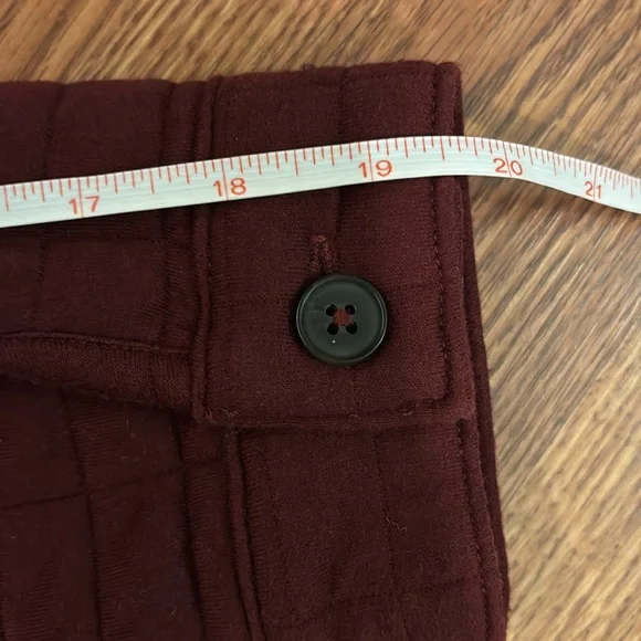 Madewell Quilted Shirt Jacket Shacket Size Large Cabernet Burgundy Comfy Casual - Picture 8 of 10